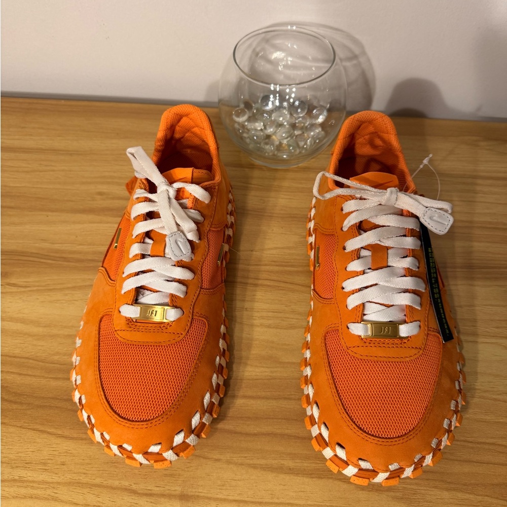 Jacquemus x Nike Wmns J Force 1 Low LX SP 'Bright Mandarin' size 8.5, new,no box